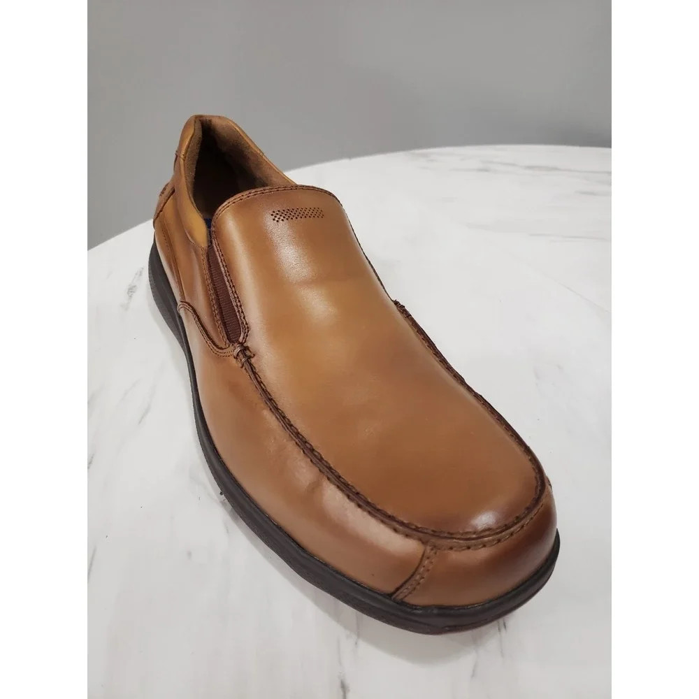 VERY CLEAN SZ 15 FLORSHEIM WORK Bayside Steel‎ Toe ESD Slip On Work Shoe FS2325